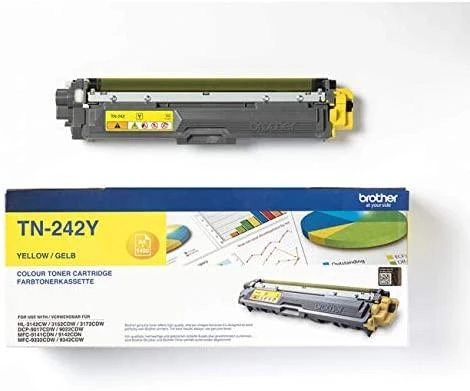 Brother TN-242Y tonerio kasetė Originalus Geltona 1 vnt