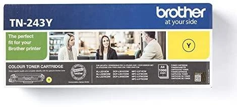 Brother Brolis TN243Y | Tonerio kasetė | Geltona