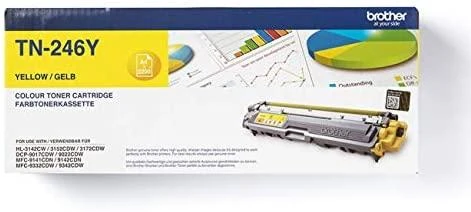 Brother TN-246Y tonerio kasetė Originalus Geltona 1 vnt
