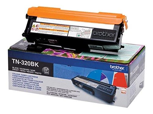 Originali „Brother TN-320 Juodas“ dažų kasetė (TN320BK)