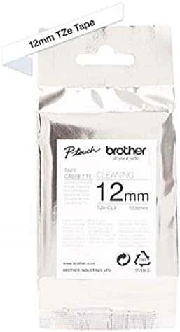 BROTHER TZECL3 12MM JUOSTOS KASETĖ (GALVOS VALYMAS)