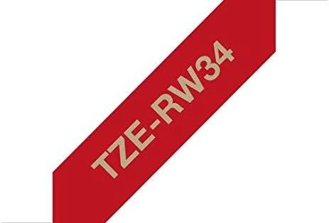 Brother BROLIS TZERW34 12 AUKSAS ANT VYNO Raudonos JUOSTAS