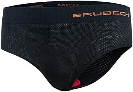 Brubeck Termoaktyvios vyriškos kelnaitės su putplasčio įdėklu, skirtos važiuoti dviračiu BERUBECK