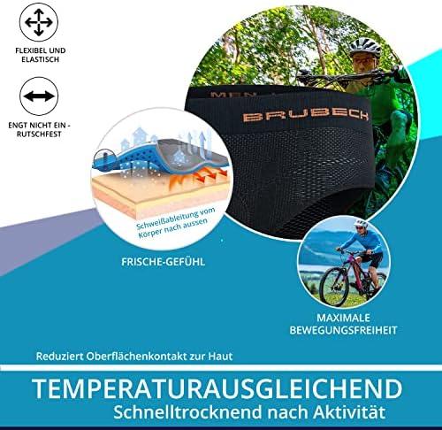 Brubeck Termoaktyvios vyriškos kelnaitės su putplasčio įdėklu, skirtos važiuoti dviračiu BERUBECK