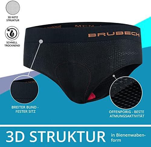Brubeck Termoaktyvios vyriškos kelnaitės su putplasčio įdėklu, skirtos važiuoti dviračiu BERUBECK