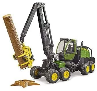 BRUDER medkirtė John Deere 1270G su rąstu, 02135