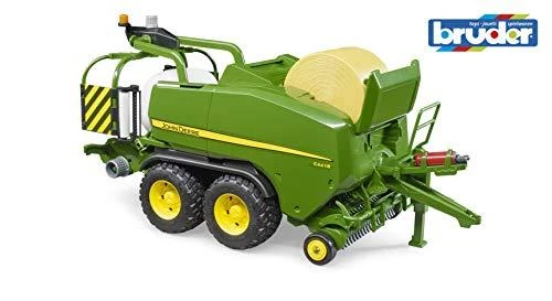 Traktoriaus su priedais Bruder John Deere
