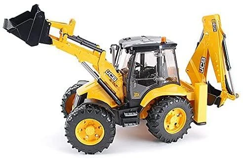 BRUDER traktorius su krautuvu JCB 5CX eco ekskavatorius, 02454