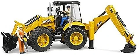 BRUDER traktorius su krautuvu JCB 5CX eco ekskavatorius, 02454