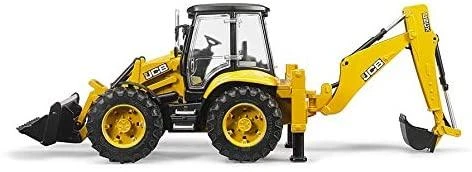 BRUDER traktorius su krautuvu JCB 5CX eco ekskavatorius, 02454