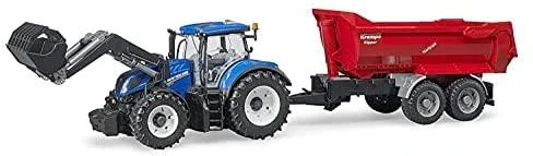 BRUDER traktorius su krautuvu New Holland T7.3315, 3121