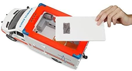 BRUDER greitosios pagalbos automobilis su figūrėle, 02536