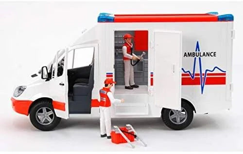 BRUDER greitosios pagalbos automobilis su figūrėle, 02536