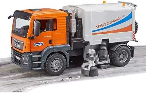 BRUDER gatvių valymo mašina MAN TGS, 03780