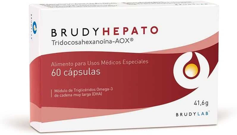 BrudyHepato maisto papildai 60 kapsulių pakuotėje