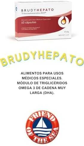 BrudyHepato maisto papildai 60 kapsulių