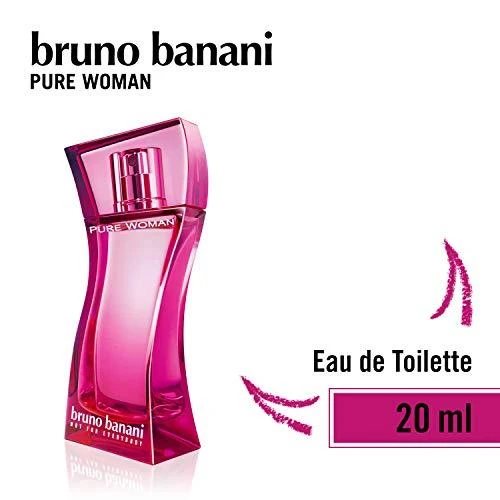 Bruno Banani Pure Woman EDT tualetinis vanduo moterims, 20 ml