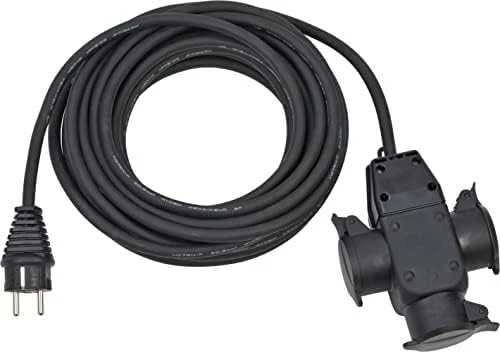 Brennenstuhl ilgintuvas 25m H07RN-F3G1,5 juodas IP44