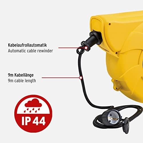 Brennenstuhl Kabeltrommel Automatik IP44 9+2m