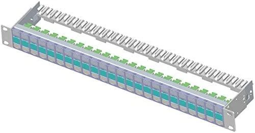 Metz Patch panel CAT 6, 24 prievadai, 1U, šviesiai pilka (130920-00-E)