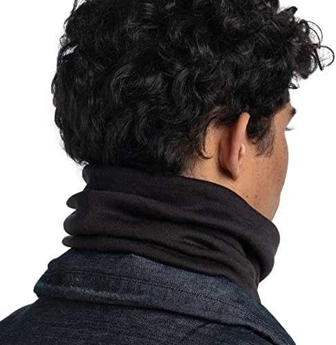 Kaklaskarė Buff Heavyweight Merino Wool Solid Juodas