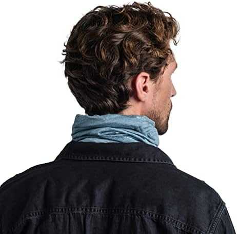 Mėlyna Buff Solid Pool Neckwear Mėlyna