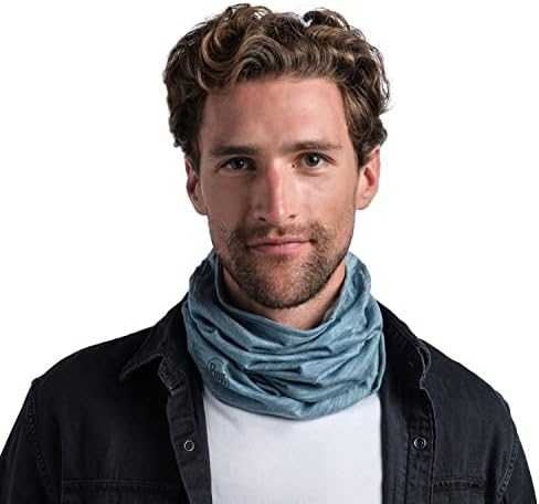 Mėlyna Buff Solid Pool Neckwear Mėlyna