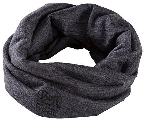 Kaklaskarė BUFF Lightweight Merino Wool Solid Pilkas