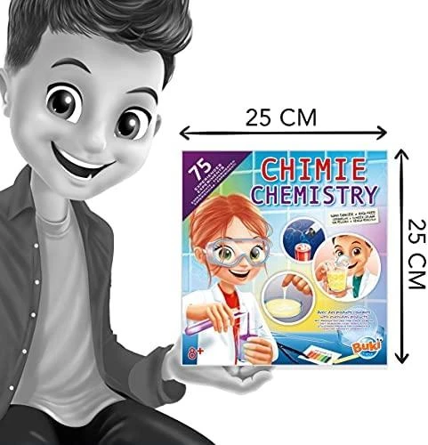 Dėlionė Buki France Chemijos laboratorija Buki 75 eksperimentai
