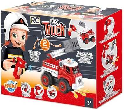 Buki France Gaisrinis automobilis RC, Buki