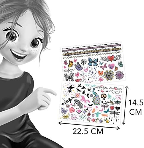 Buki France 75 nuplaunamos tatuiruotės - Blizgučiai, Buki