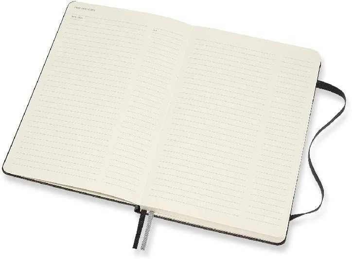 Moleskine MOLESKIE pastabos L (13x21cm) Menas Kulka taškai, hardcover, 160 puslapių, juoda