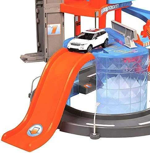 BBURAGO 1:43 trasos rinkinys Mega Dealer Showroom Street Fire, 18-30031