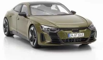 Bburago 2022 Audi RS E-Tron GT Žalias 1:18 BBURAGO