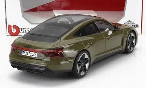 Bburago 2022 Audi RS E-Tron GT Žalias 1:18 BBURAGO