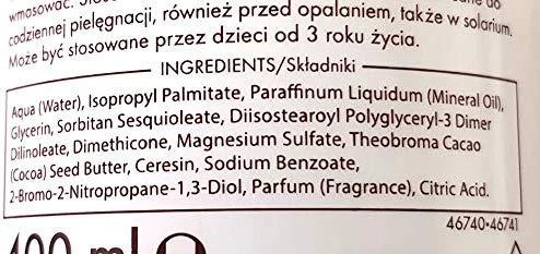 Ziaja Cocoa Butter Losjonas kūnui moterims, 400 ml
