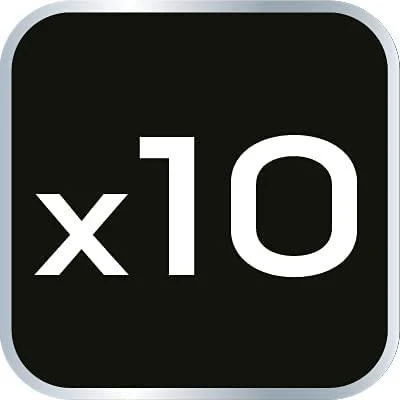 Neo Smūginių dangtelių komplektas 6 kampų 10-24 mm ilgio 10vnt. (12-107)