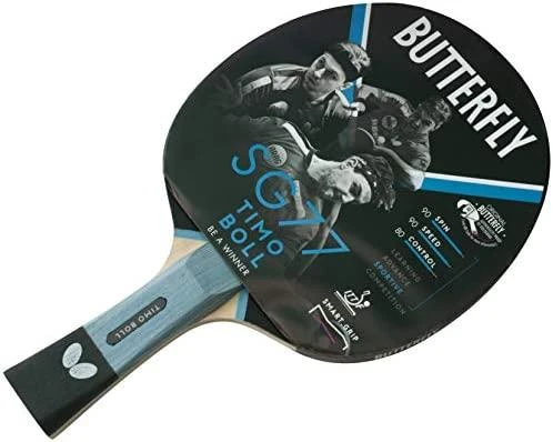 Butterfly Drugelis Timo Boll SG77 85027 Stalo Teniso Raketė