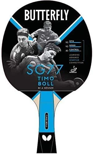 Butterfly Drugelis Timo Boll SG77 85027 Stalo Teniso Raketė