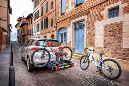 Keturių dviračių laikikis ant kablio BuzzRack BUZZRACER 4