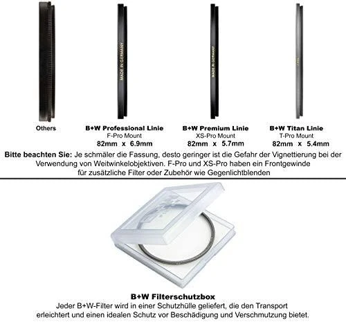 Filtras B+W T-PRO 007 Clear MRC Nano 82mm
