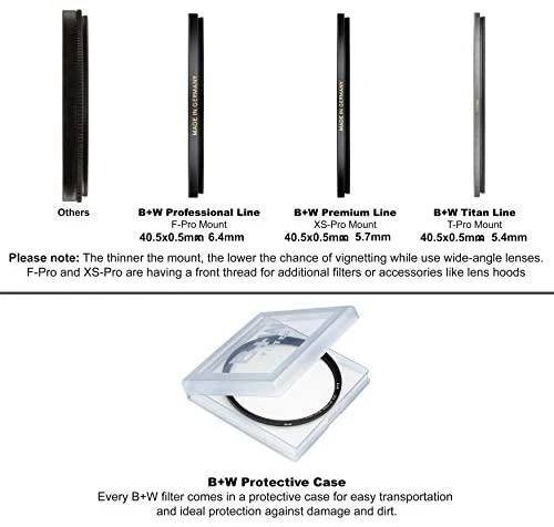 B&W International Filtras B+W F-Pro 010M UV Haze MRC 40,5 mm