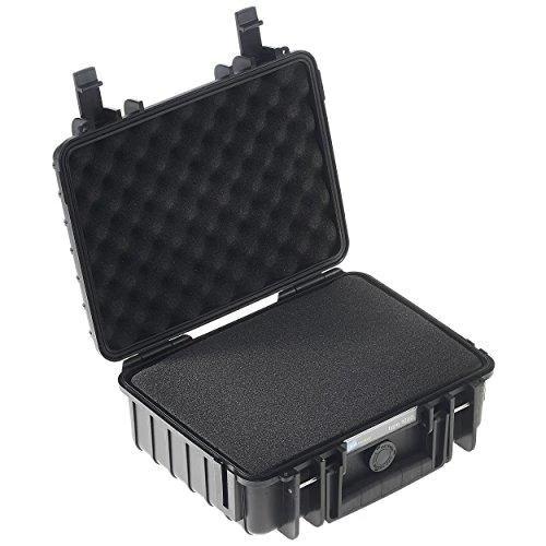 B&W Outdoor Case Type 1000 juodas su pr