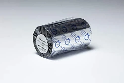 BROTHER STANDARD WAX Juodas 110MMX300M RIBBON (PK OF 12)