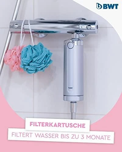 BWT Quick and Clean nukalkinimo filtrų sistema dušo kabinų maišytuvams 812916P
