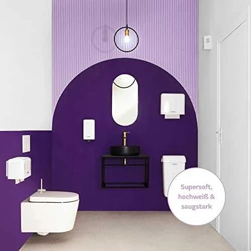 Wepa Lapelinis rankų valymo popierius LPCB2150S, 150 lapelių Z, 20.6 x 24, Celiuliozė, (25vnt)