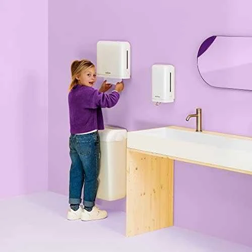 Wepa Lapelinis rankų valymo popierius LPCB2150S, 150 lapelių Z, 20.6 x 24, Celiuliozė, (25vnt)