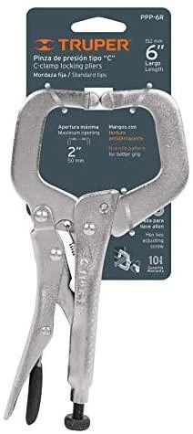 Truper spaustuvai metalui, C tipo užspaudėjai, 150 mm, PPP-6R