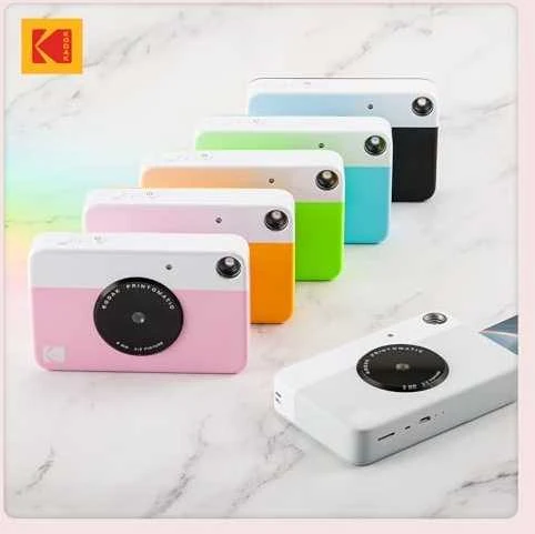 Kodak PRINTOMATIC Momentinis fotoaparatas, 2x3'', Rausva
