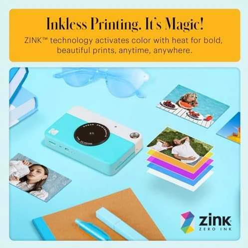 Kodak PRINTOMATIC Momentinis fotoaparatas, 2x3'', Mėlyna